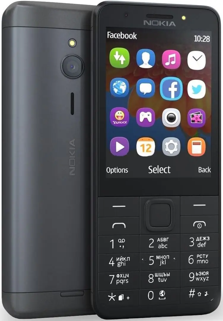 Мобильный телефон Nokia 230 Dual 16MB/32MB (Dark Silver) - 2