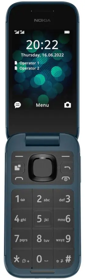 Мобильный телефон Nokia 2660 Flip Dual 48MB/128MB (Blue) - 2