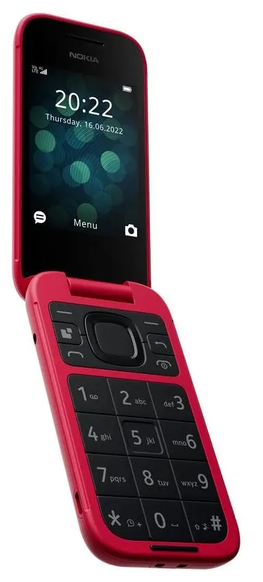 Telefon mobil Nokia 2660 Flip Dual 48MB/128MB (Red) - 4