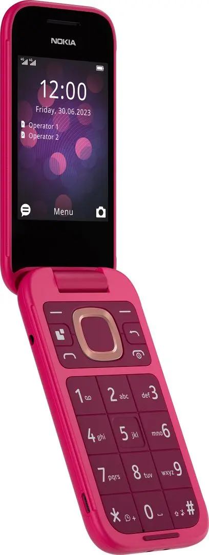 Мобильный телефон Nokia 2660 Flip TA-1469 Dual 48MB/128MB (Pop Pink) - 2
