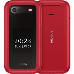 Мобильный телефон Nokia 2660 Flip with Cradle Dual 48MB/128MB (Red/Black) Thumb