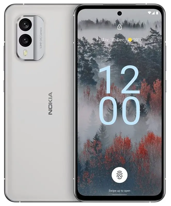 Мобильный телефон Nokia X30 5G Dual 6GB/128GB (Ice White) - 2