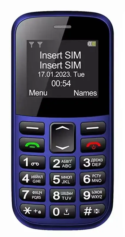 Telefon mobil Nomi B210 Dual (Blue)