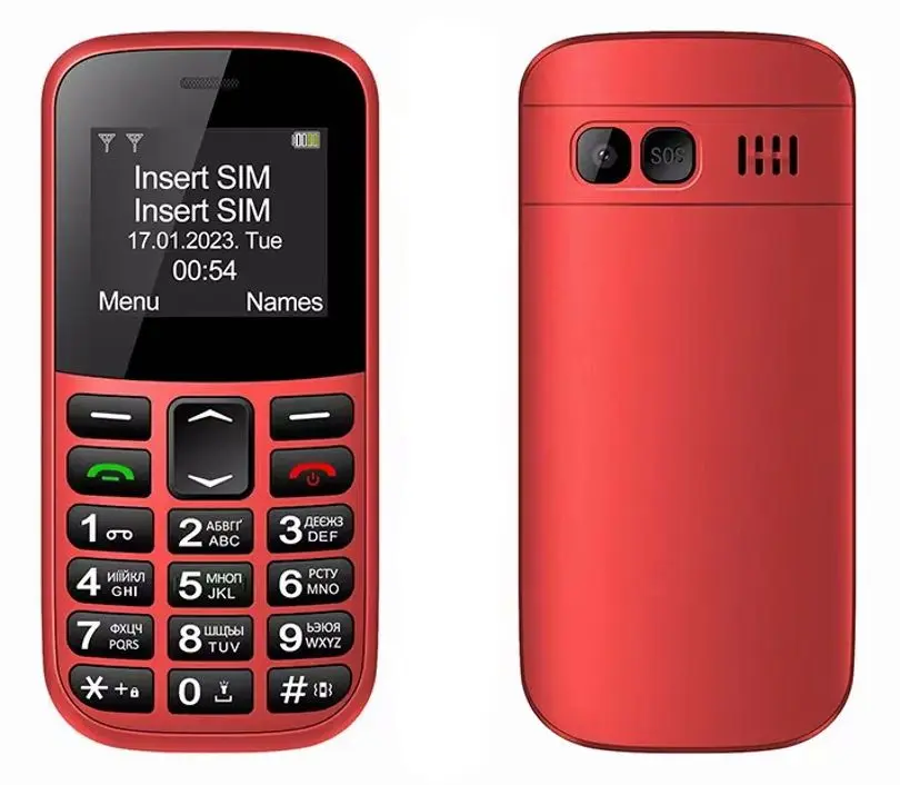 Telefon mobil Nomi B210 Dual (Red)