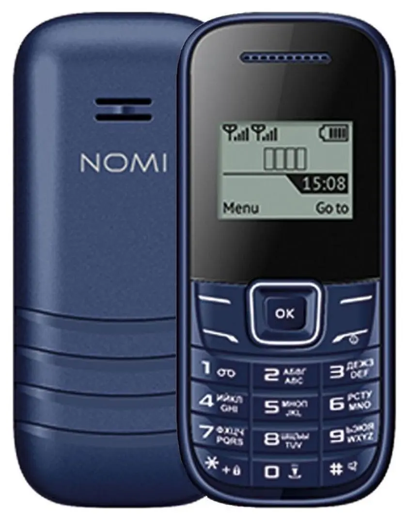 Мобильный телефон Nomi i144m Dual 32Mb/32Mb (Blue) - 3