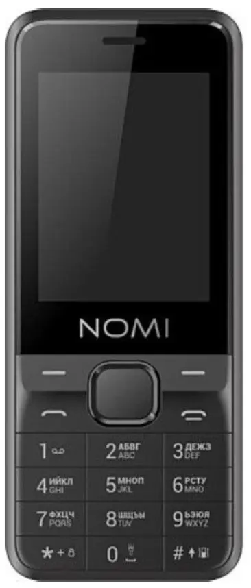 Мобильный телефон Nomi i2402 (Black/Red)