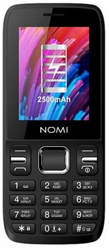 Мобильный телефон Nomi i2430 (Black)