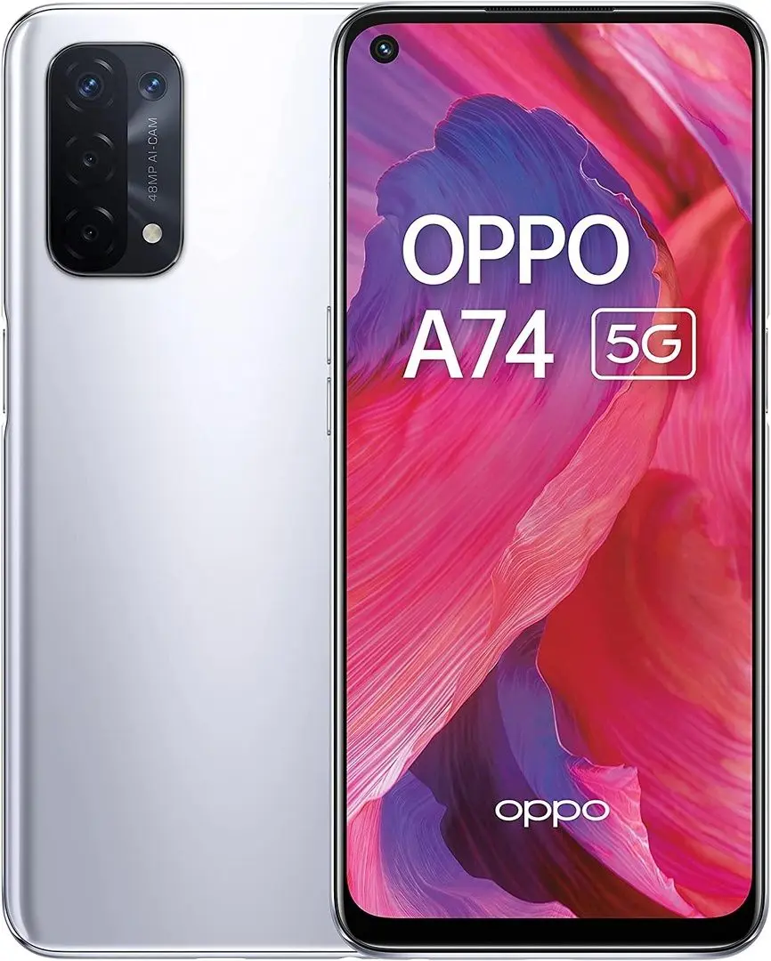 Мобильный телефон Oppo A74 5G Dual 6GB/128GB (Space Silver) - 2