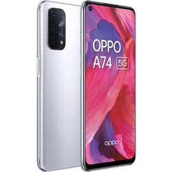Мобильный телефон Oppo A74 5G Dual 6GB/128GB (Space Silver) Thumb