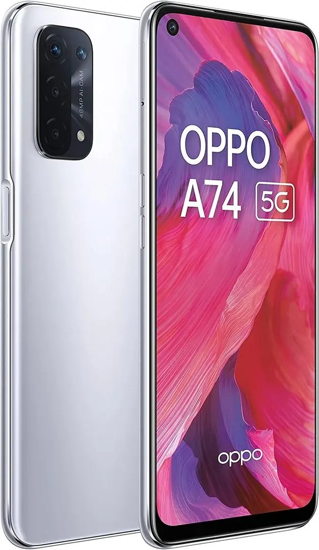 Мобильный телефон Oppo A74 5G Dual 6GB/128GB (Space Silver) - 3