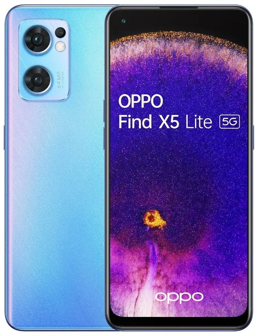 Мобильный телефон Oppo Find X5 Lite 5G Dual 8GB/256GB (Blue) - 6