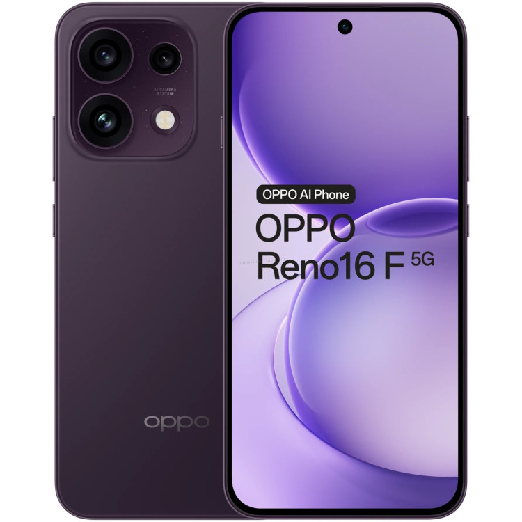 Telefon mobil Oppo Reno16 F 8/256GB (Purple Black)