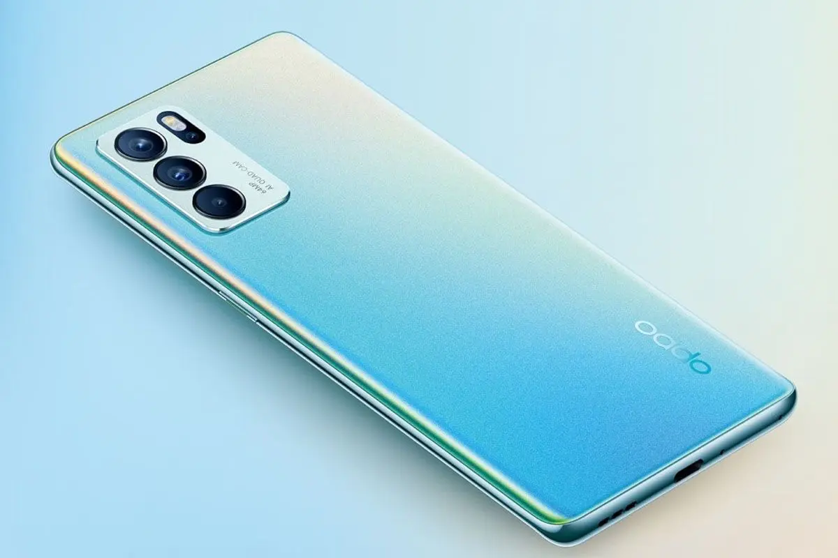 Мобильный телефон Oppo Reno6 5G Dual 8/128GB (Aurora) - 2