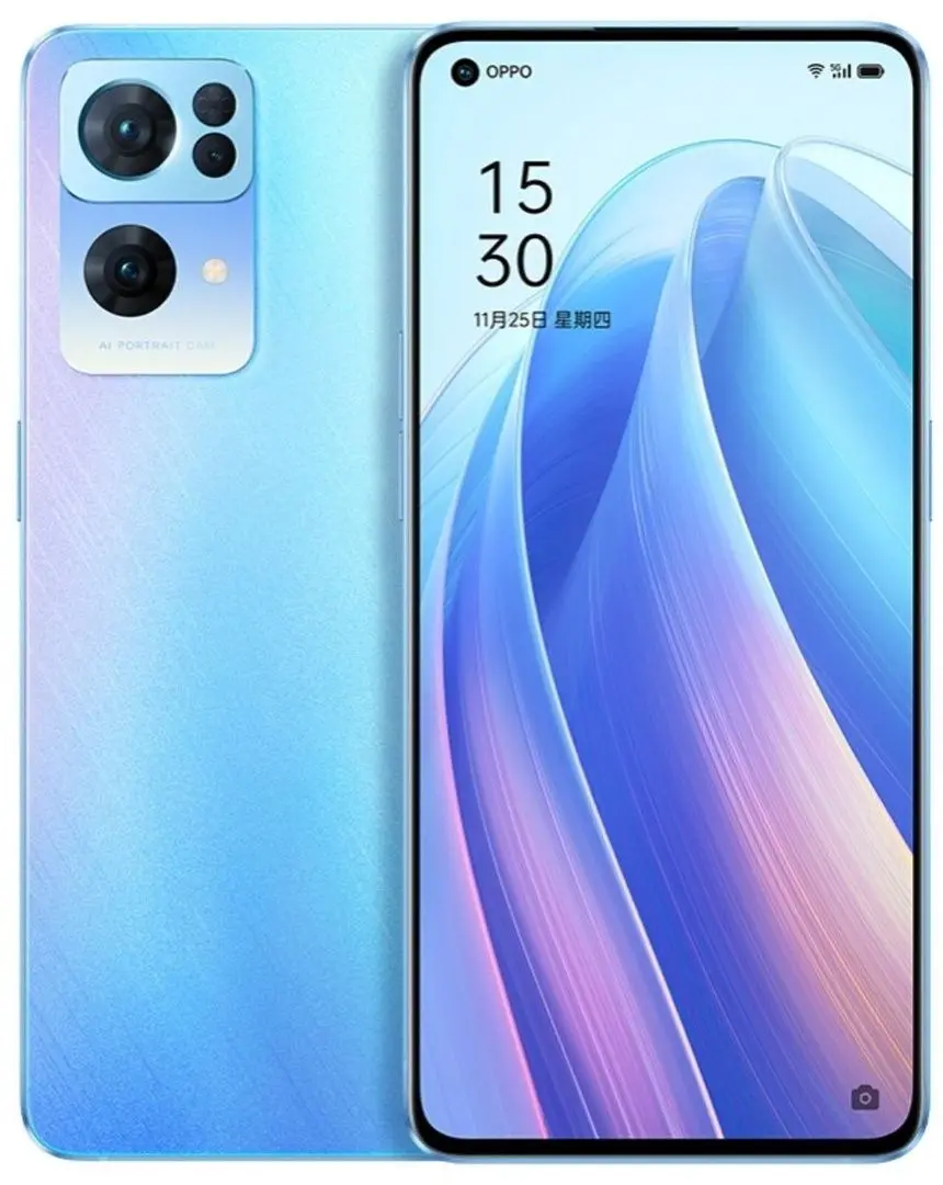 Telefon mobil Oppo Reno7 5G Dual 8GB/256GB (Startrails Blue)
