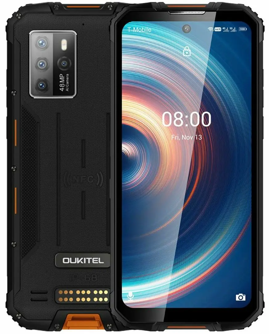 Telefon mobil Oukitel WP10-OE/OL Dual 8GB/128GB (Black/Orange)