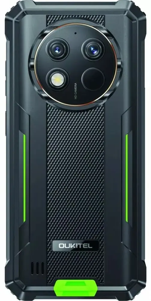 Мобильный телефон Oukitel WP28-GN/OL 4G Dual 8GB/256GB (Black/Green)