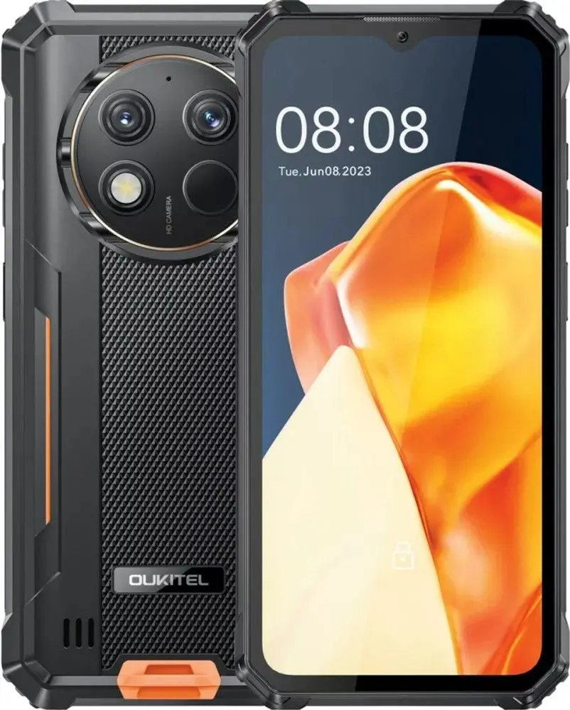 Telefon mobil Oukitel WP28-OE/OL 4G Dual 8GB/256GB (Black/Orange)