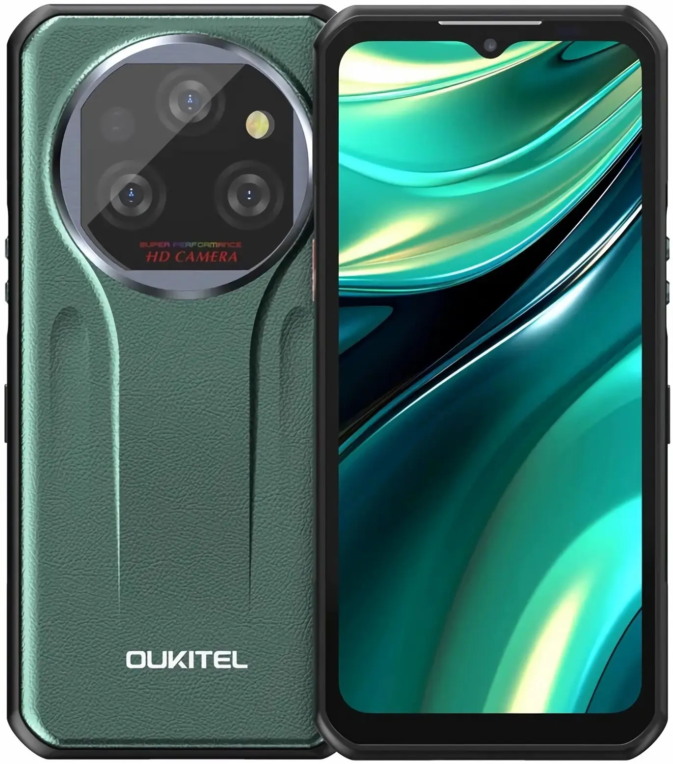 Мобильный телефон Oukitel WP39 6/256GB w/o charger (Green)