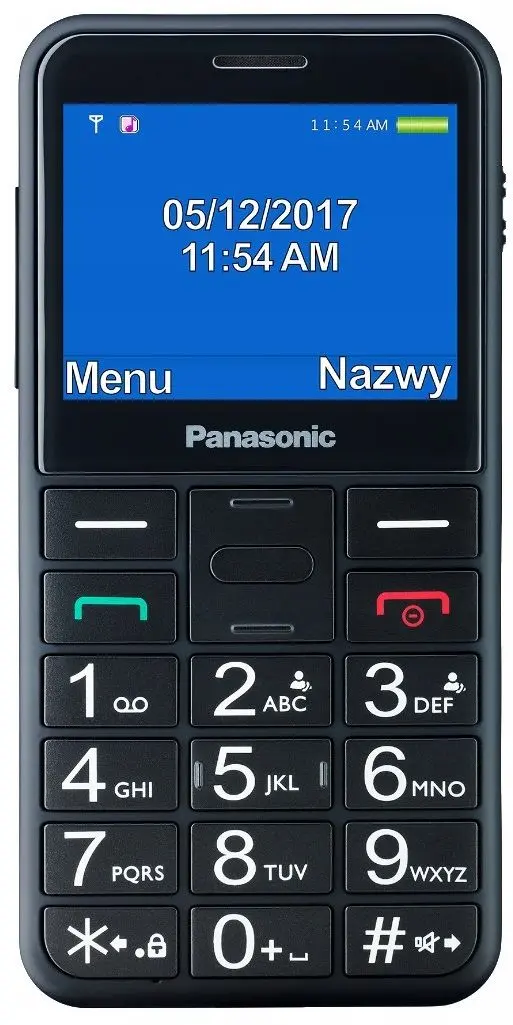 Telefon mobil Panasonic KX-TU150 Duos (Black)