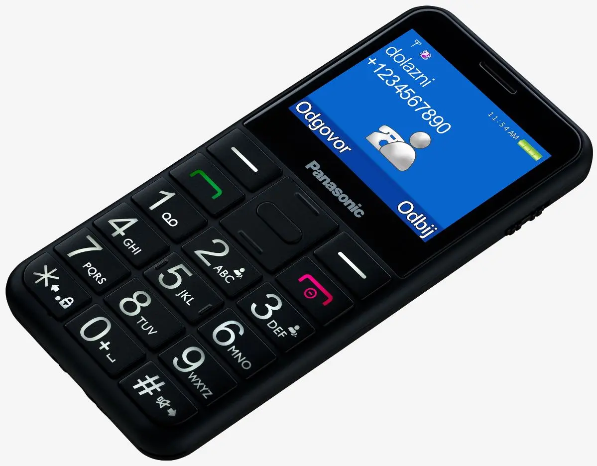Telefon mobil Panasonic KX-TU155 (Black)
