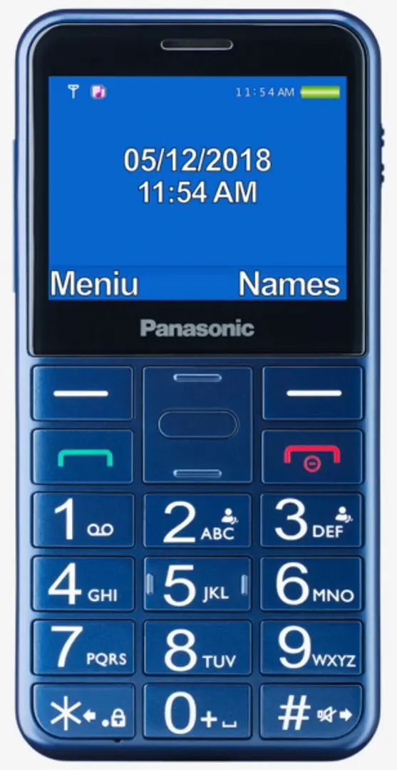 Мобильный телефон Panasonic KX-TU155 (Blue)