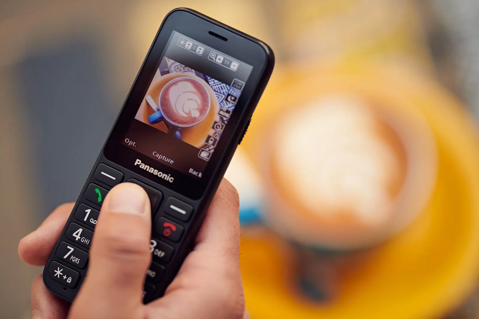 Telefon mobil Panasonic KX-TU250 (Black)