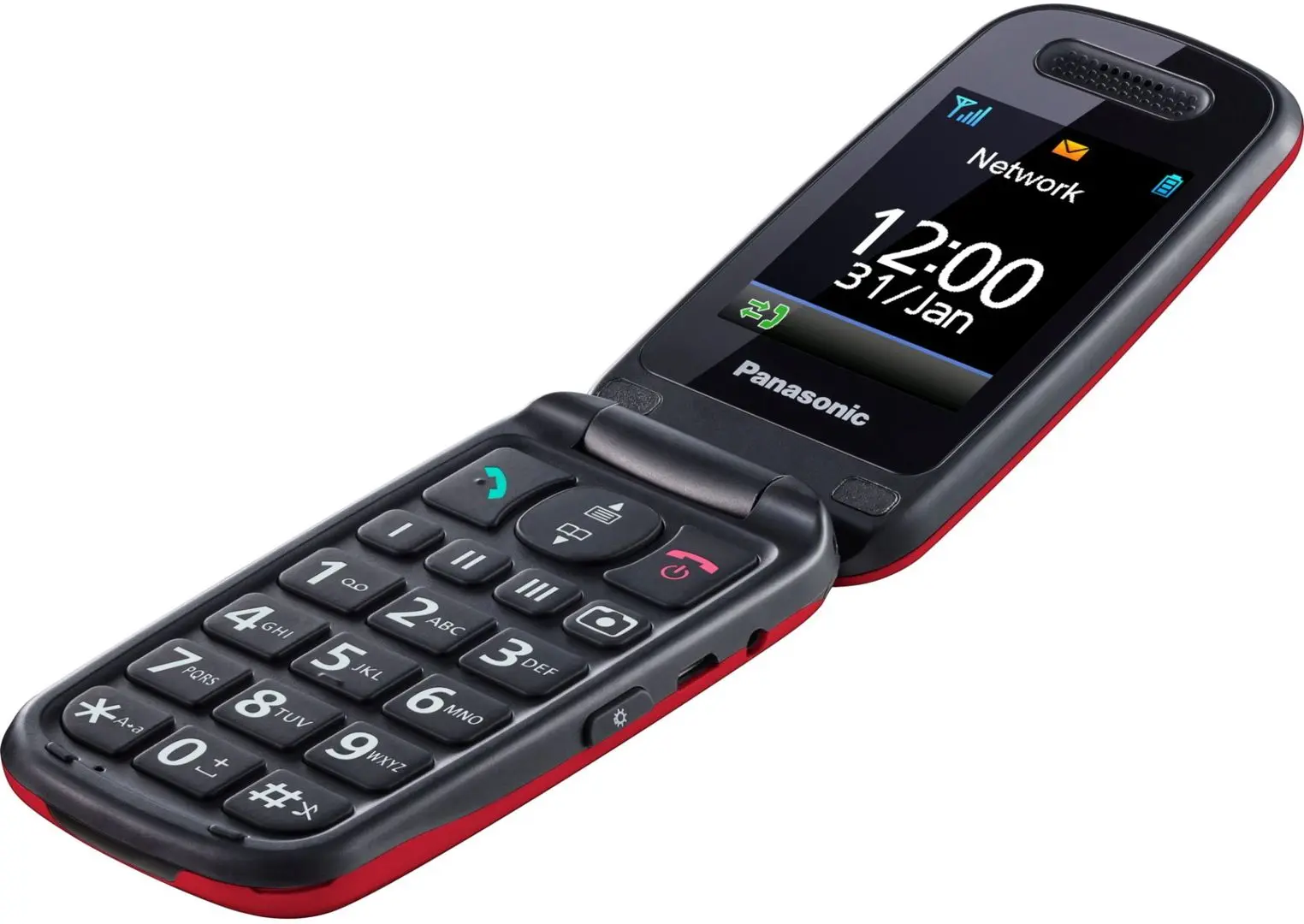 Telefon mobil Panasonic KX-TU456 (Red)