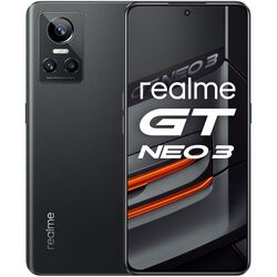 Telefon mobil Realme GT Neo 3 5G 150W Duos 12GB/256GB (Asphalt Black) Thumb