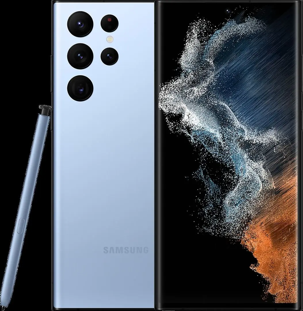 Telefon mobil Samsung Galaxy S22 Ultra SM-S908B 12Gb/256Gb (Blue) - 10