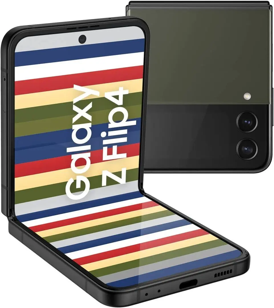 Мобильный телефон Samsung Galaxy Z Flip4 SM-F721B 5G Dual 8GB/256GB (Black/Khaki) - 10