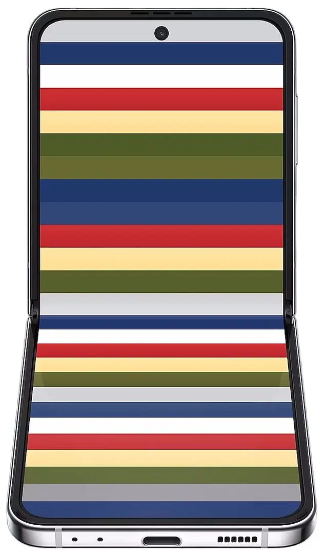 Telefon mobil Samsung Galaxy Z Flip4 SM-F721B 5G Dual 8GB/256GB (Silver/Navy) - 2