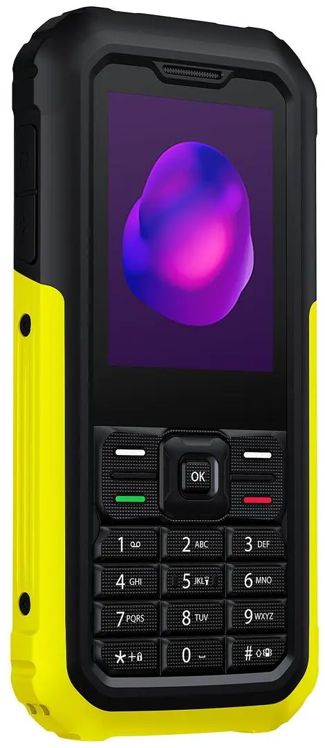 Telefon mobil TCL 3189 Duos 4MB/128MB (Black/Yellow)