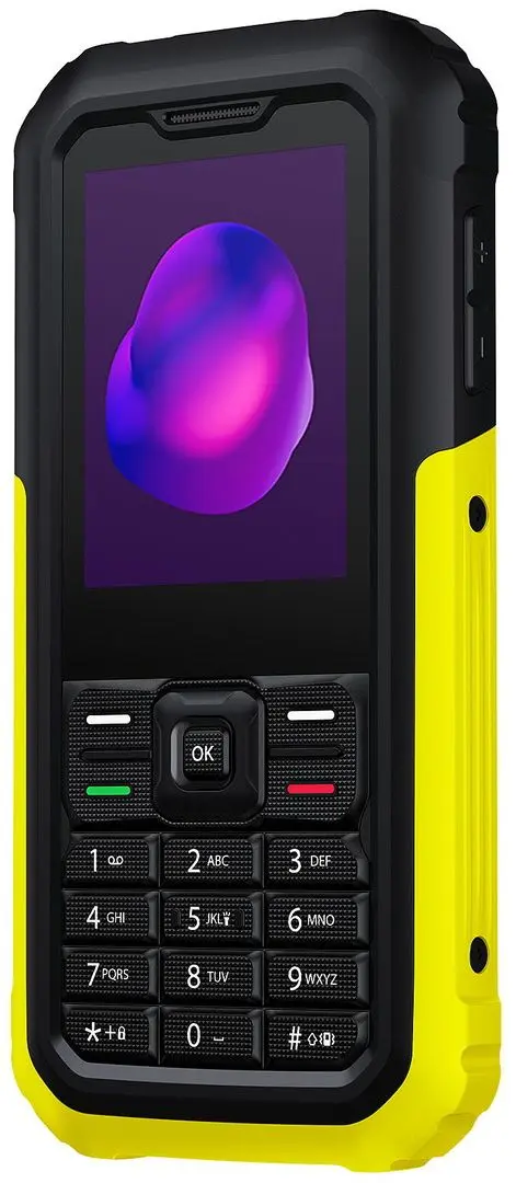 Telefon mobil TCL 3189 Duos 4MB/128MB (Black/Yellow)