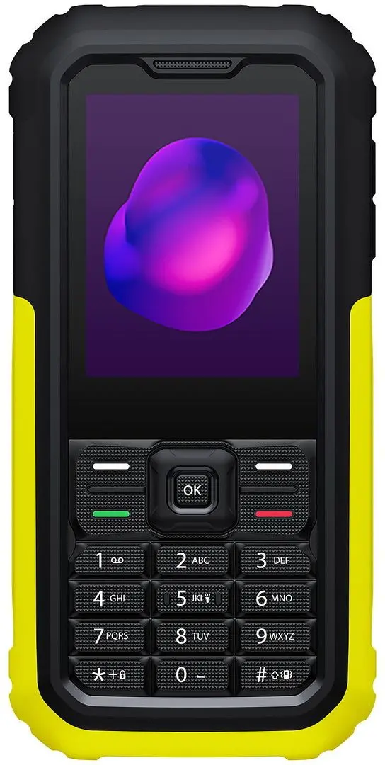 Telefon mobil TCL 3189 Duos 4MB/128MB (Black/Yellow)