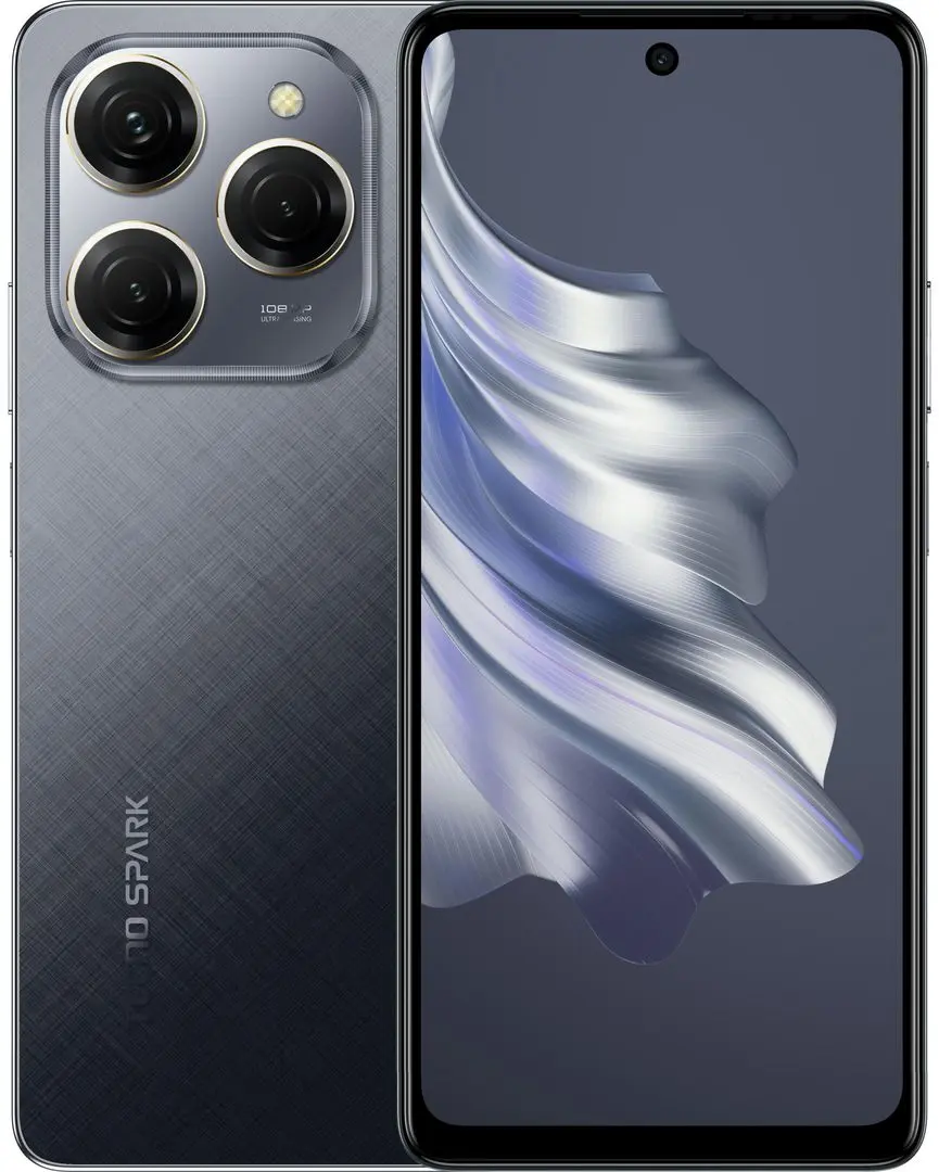 Telefon mobil Tecno Spark 20 Pro Dual 12GB/256GB (Moonlit Black)