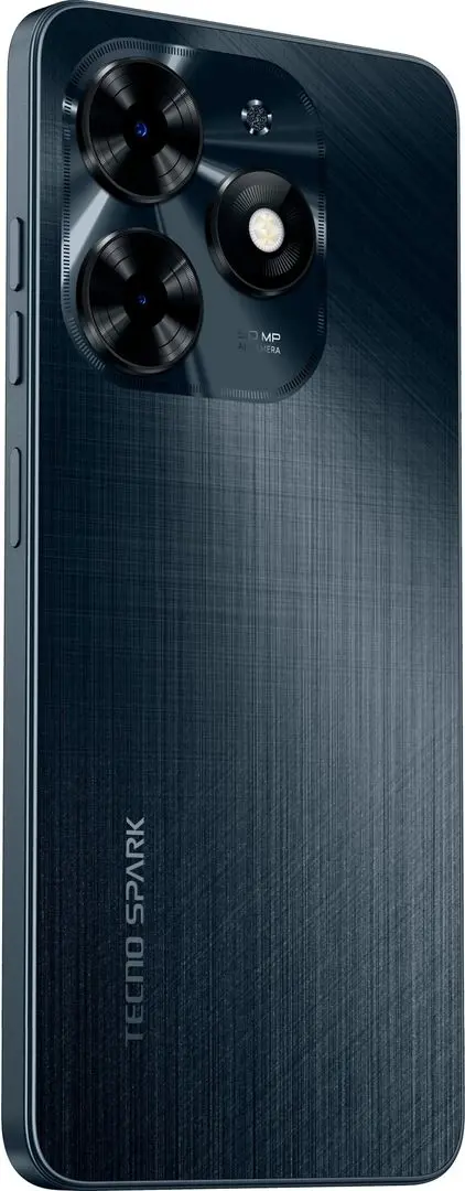 Telefon mobil Tecno Spark 20C Dual 4GB/128GB (Gravity Black)