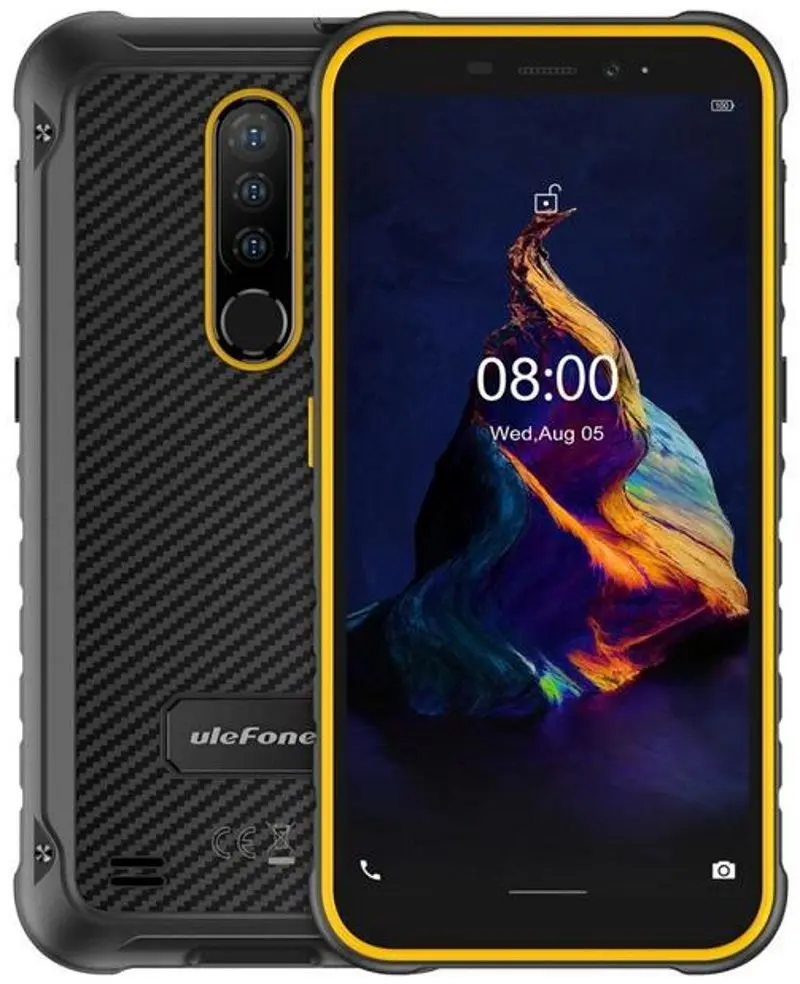 Telefon mobil Ulefone Armor X8 Dual 4GB/64GB (Black/Orange)