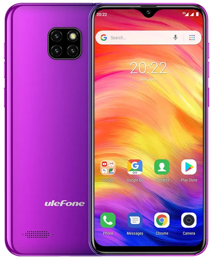 Telefon mobil Ulefone Note 7 Dual 1GB/­16GB (Twilight)