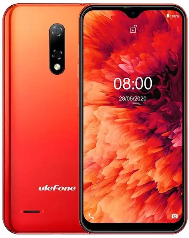 Telefon mobil Ulefone Note 8 Dual 2GB/­16GB (Amber Sunrise)