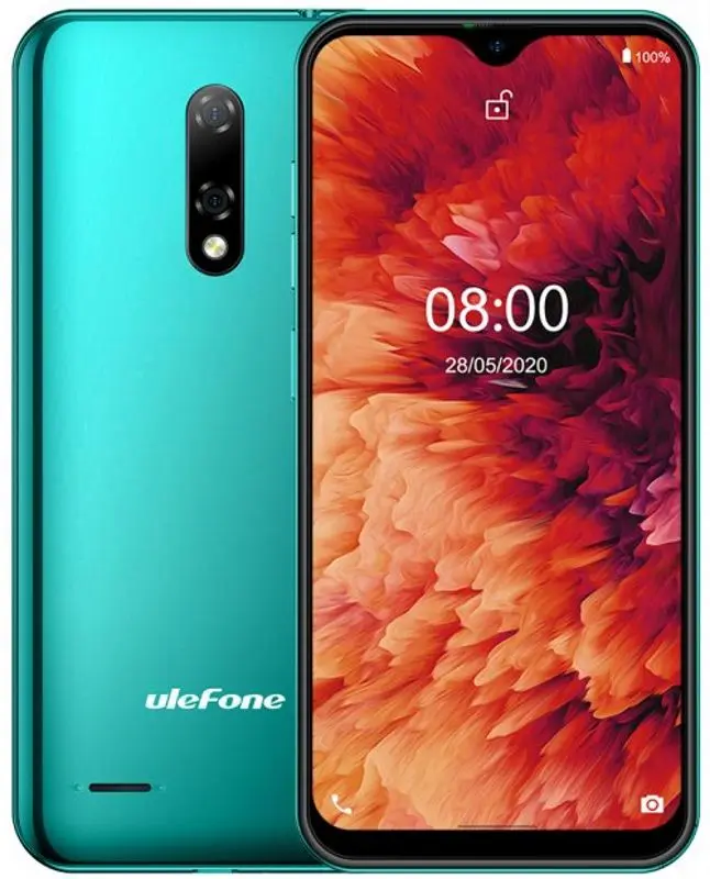 Telefon mobil Ulefone Note 8 Dual 2GB/­16GB (Midnight Green)