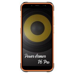 Telefon mobil Ulefone Power Armor 16 Pro Dual 4GB/64GB (Black/Orange)