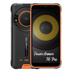 Telefon mobil Ulefone Power Armor 16 Pro Dual 4GB/64GB (Black/Orange) Thumb