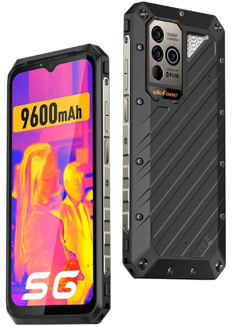 Telefon mobil Ulefone Power Armor 18T 5G DS 12GB/256GB (Black/Grey)