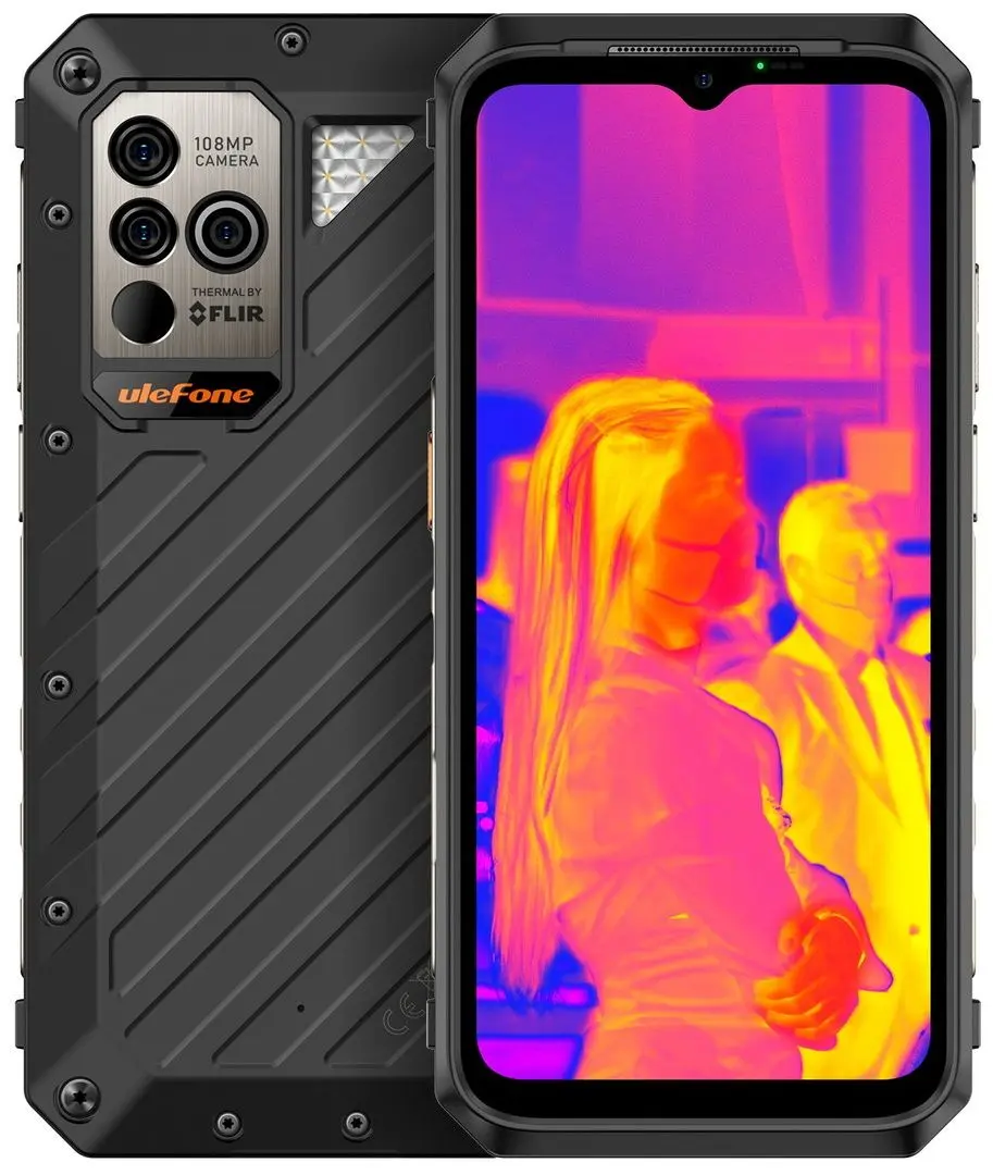 Telefon mobil Ulefone Power Armor 18T 5G DS 12GB/256GB (Black/Grey)