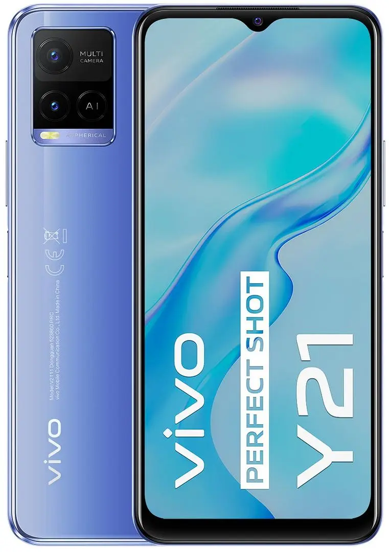Мобильный телефон Vivo Y21 Dual 4GB/64GB (Metallic Blue) - 3