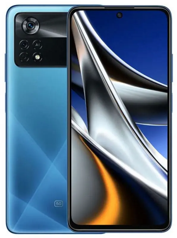 Мобильный телефон Xiaomi Poco X4 Pro 5G 8GB/256GB (Blue) - 4