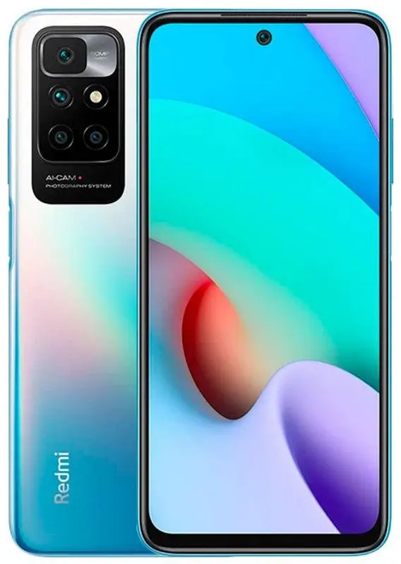 Telefon mobil Xiaomi Redmi 10 2022 Dual 4GB/64GB (Sea Blue) - 5