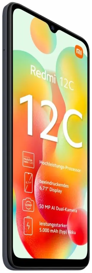 Telefon mobil Xiaomi Redmi 12C Dual 3GB/64GB (Graphite Gray)