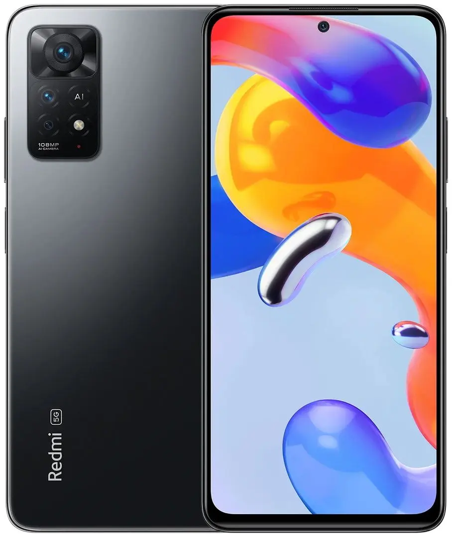 Мобильный телефон Xiaomi Redmi Note 11 Pro 5G Dual 6GB/128GB (Graphite Gray) - 5