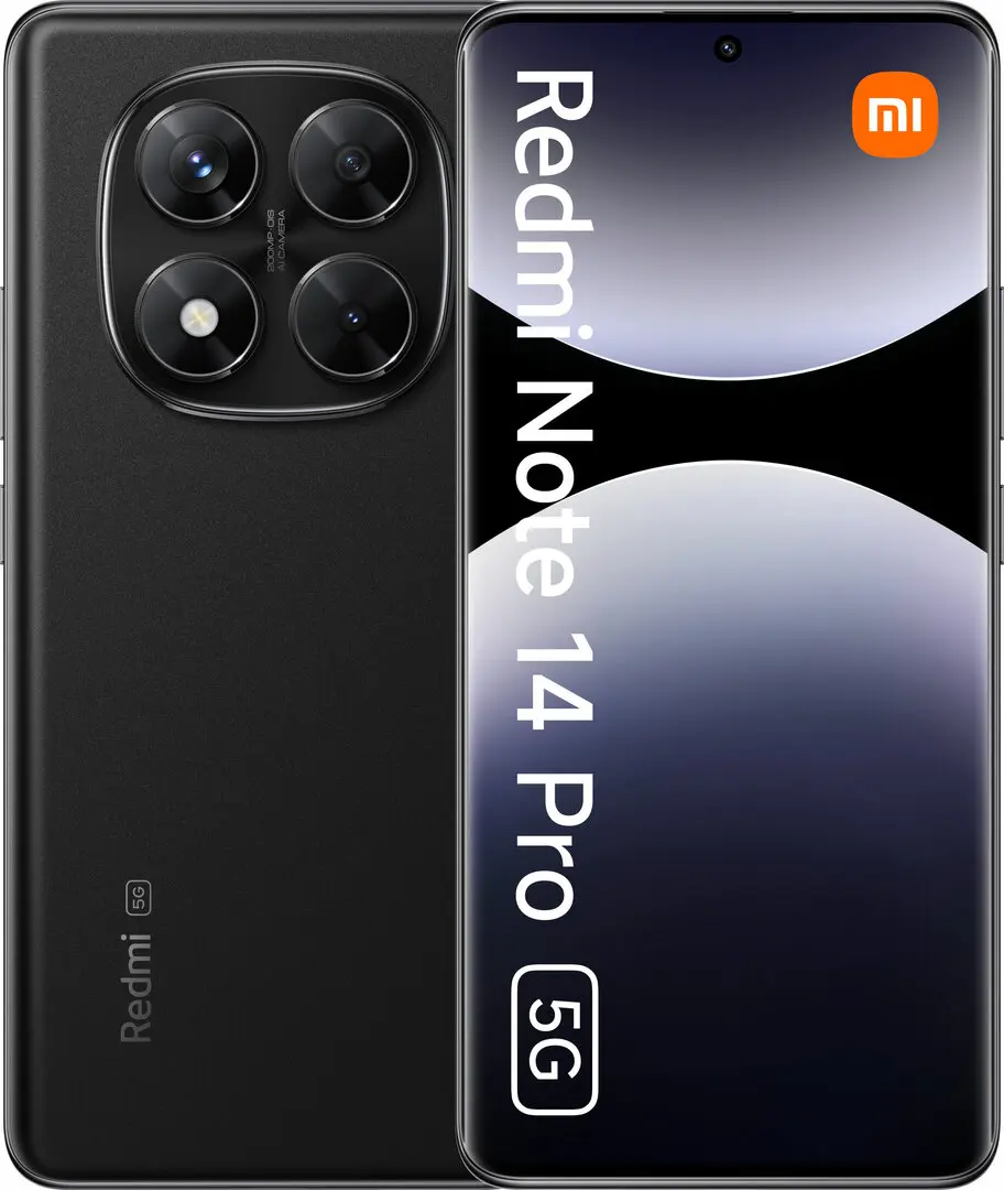 Мобильный телефон Xiaomi Redmi Note 14 Pro 5G 8/256GB (Midnight Black)